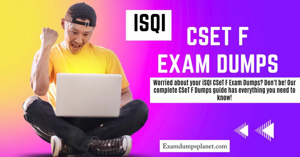 CSeT F Exam Dumps