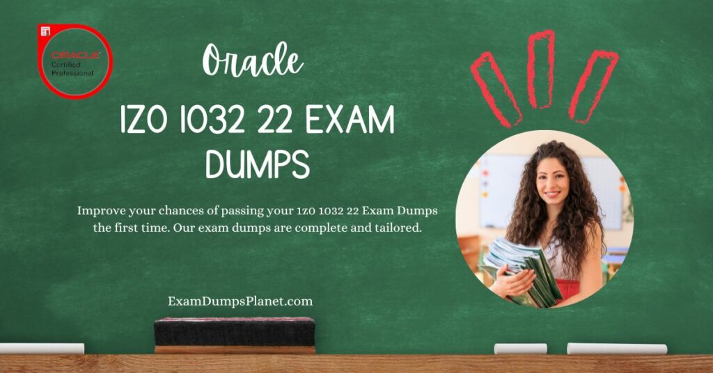 1z0 1032 22 Exam Dumps