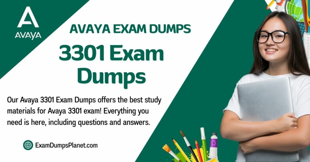 3301 Exam Dumps