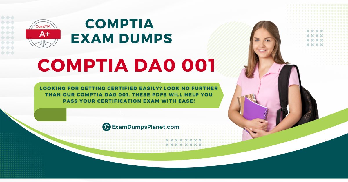 CompTIA DA0 001