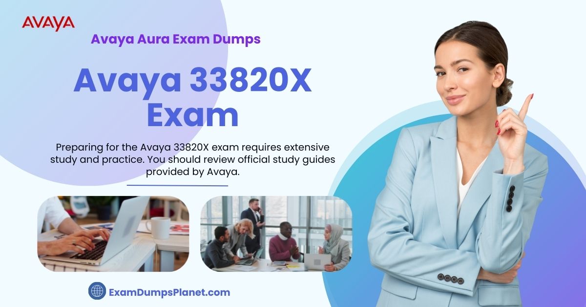 Avaya 33820X Exam