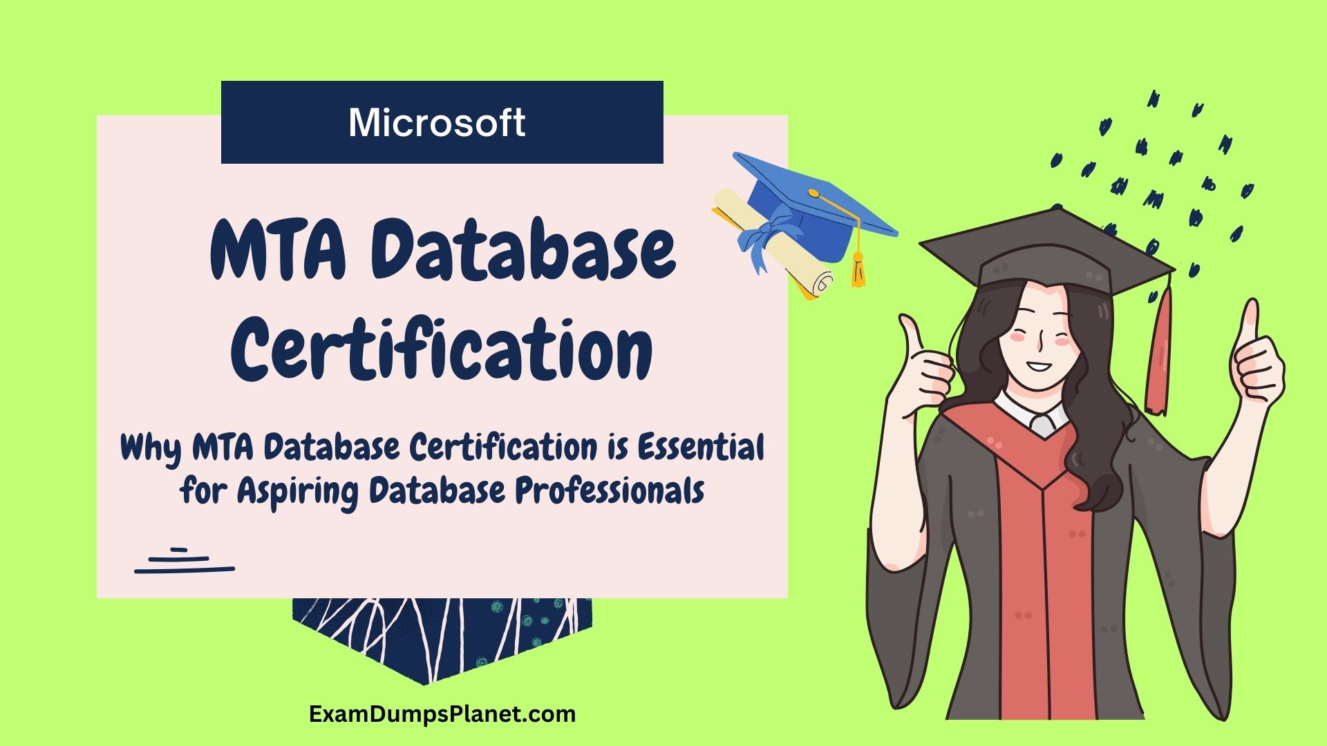 MTA Database Certification