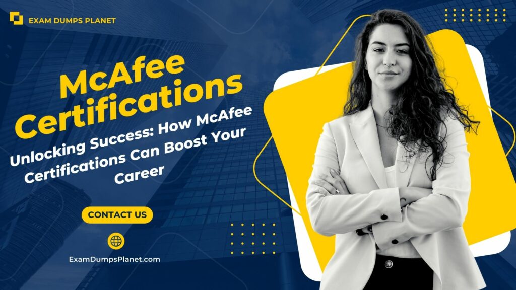 McAfee certifications